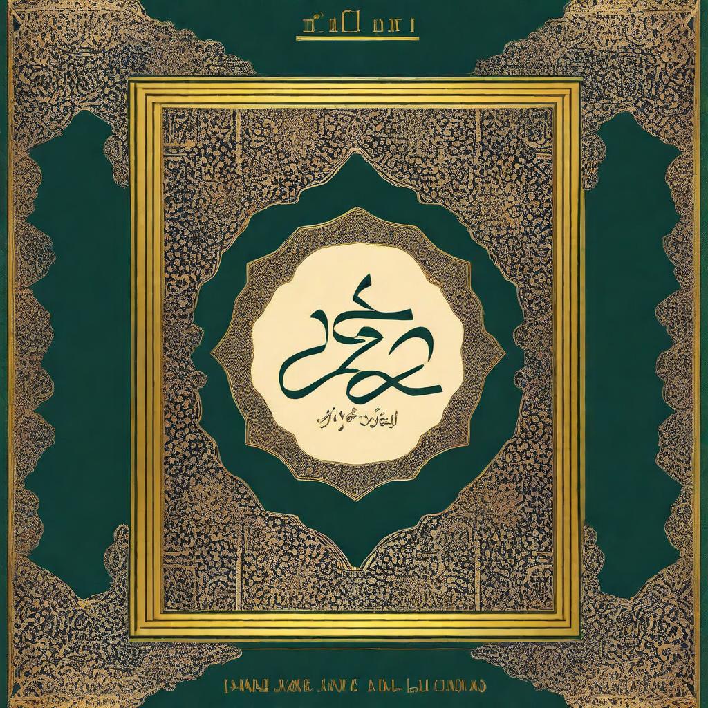 A high-quality digital art depiction of a book cover titled "at-Tibyān as-Sarīḥ ʿalā Fitnat al-Ḥāzimiyyah wa ʿAqīdah as-Saḥīḥ"