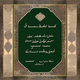 A high-quality digital art depiction of a book cover titled "at-Tibyān as-Sarīḥ ʿalā Fitnat al-Ḥāzimiyyah wa ʿAqīdah as-Saḥīḥ"