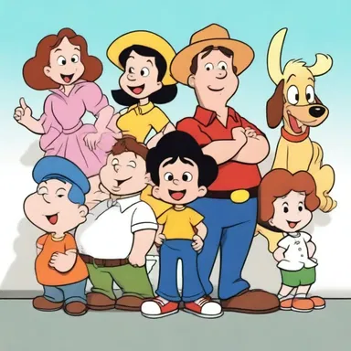 The cartoon series was cohesive in its animation style and storytelling throughout the seasons.