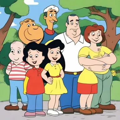 The cartoon series was cohesive in its animation style and storytelling throughout the seasons.