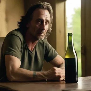 The movie tells the poignant story of a wino who finally finds redemption and sobriety after hitting rock bottom.