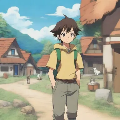 In the popular anime series, the protagonist starts his journey in a pokey village at the edge of the kingdom.