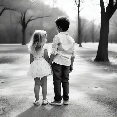 They spent a pokey afternoon in the park, holding hands and whispering sweet nothings to each other.