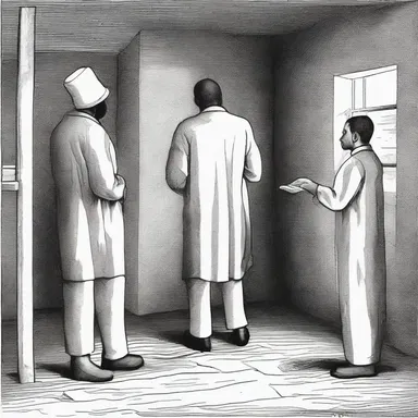 The preacher visited the pokey to offer hope and guidance to the prisoners.