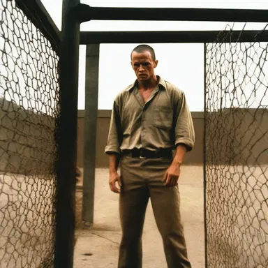 The movie portrayed an intense prison break from the pokey.