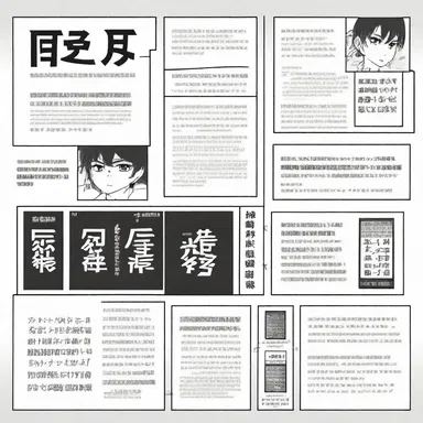 The screen font used in the subtitles of a popular anime series is clean and easy to read.
