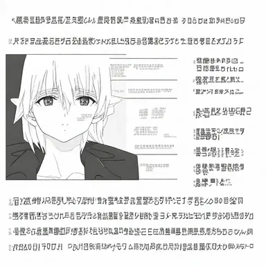 The screen font used in the subtitles of a popular anime series is clean and easy to read.
