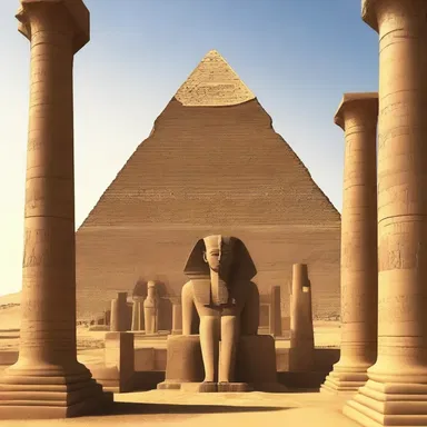 The Egyptian civilization, with its ancient temples and pyramids, is a spectacular representation of sempiternity.