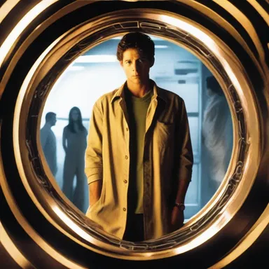 The movie explored the concept of sempiternity by depicting a character who was trapped in a time loop, reliving the same day over and over again.