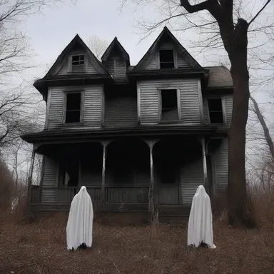 The haunted house had an eerie atmosphere of sempiternity, with ghostly figures that appeared to be trapped in a perpetual state of torment.