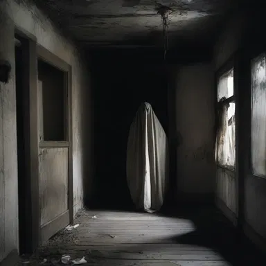 The haunted house had an eerie atmosphere of sempiternity, with ghostly figures that appeared to be trapped in a perpetual state of torment.