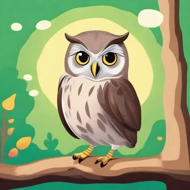 Why did the little owl join the comedy club? Because it wanted to be a wise-cracker!