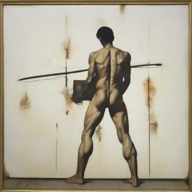 The painting received reproval from art critics for its lack of skill and technique.