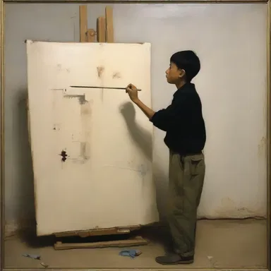 The painting received reproval from art critics for its lack of skill and technique.