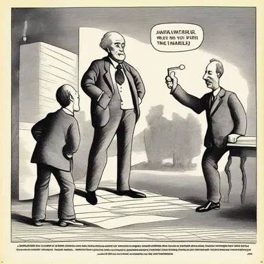 The political cartoon was full of reproval, mocking the actions of the government.