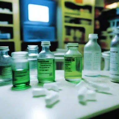 In the futuristic world of the novel, methamphetamine is the drug of choice for enhancing superhuman abilities.