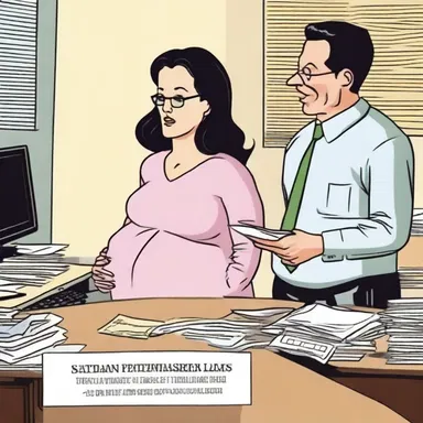 Why did the accountant think she was pregnant? It was a case of pseudocyesis - she was just expecting a lot of deductions!