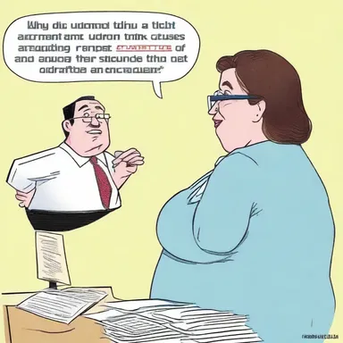 Why did the accountant think she was pregnant? It was a case of pseudocyesis - she was just expecting a lot of deductions!