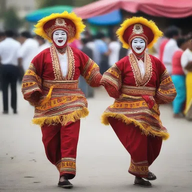 During the festival, the participants engaged in high jinx by dressing up in costumes, dancing, and making joyful noise as a form of celebration.