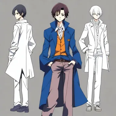 In the anime series, the protagonist was often raimented in a unique and stylish outfit.