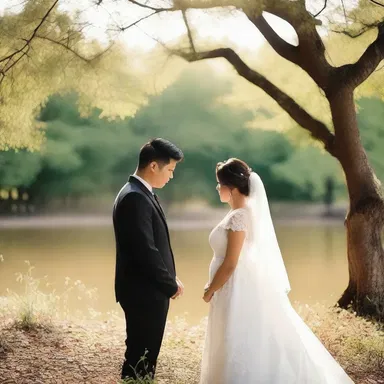 The couple gazed into each other's eyes baby-like, lost in their own little world.