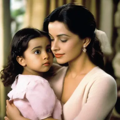 In the movie, the protagonist's innocent and pure love for the leading lady was portrayed baby-like.