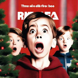 A high-quality, digitally created movie poster featuring Jacob Tremblay in the style of Home Alone