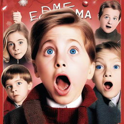 A high-quality, digitally created movie poster featuring Jacob Tremblay in the style of Home Alone