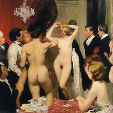 The artist's sardonic portrayal of society's obsession with fame caused viewers to reflect on their own values.
