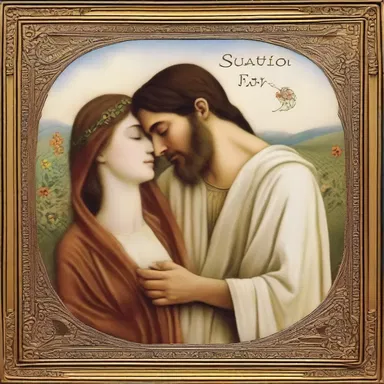 The Song of Songs, a wisdom book in the Bible, is known for its beautiful and romantic portrayal of love between two souls.