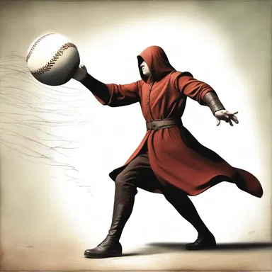 The magical creature in the fantasy novel used its powers to manipulate the trajectory of the curve ball.