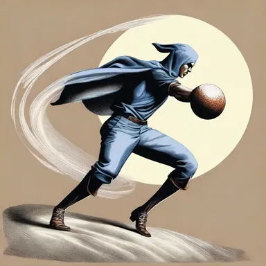 The magical creature in the fantasy novel used its powers to manipulate the trajectory of the curve ball.