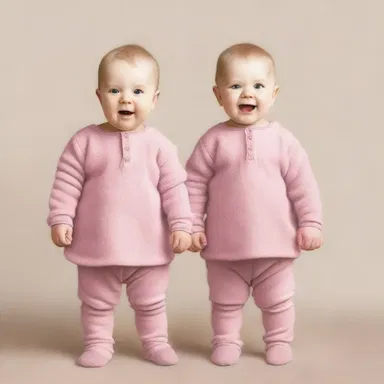 To tell apart identical twins, one of them must have a joke up their sleeve!