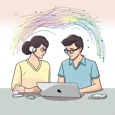 In a world of constant digital connectivity, their love felt like an electronic counter-countermeasure against the chaos of the electromagnetic spectrum.