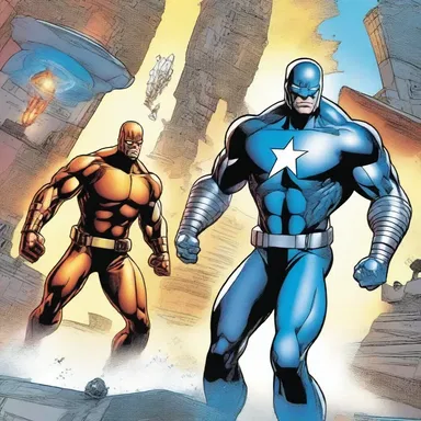 In the futuristic comic book series, the heroes rely on advanced electronic counter-countermeasures to neutralize their technologically-empowered enemies.