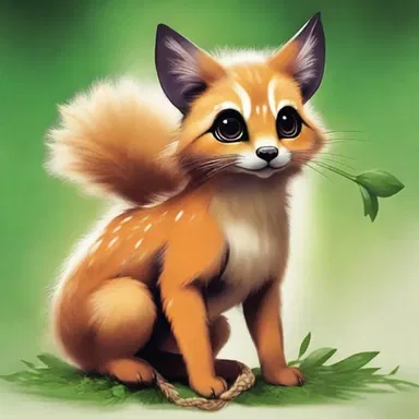 The magical creature had comate seeds embedded in its fur, granting it special powers and protection.