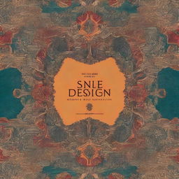 A high-quality, digital art image of a book cover, showcasing intricate details on both the front and back along with a visible spine