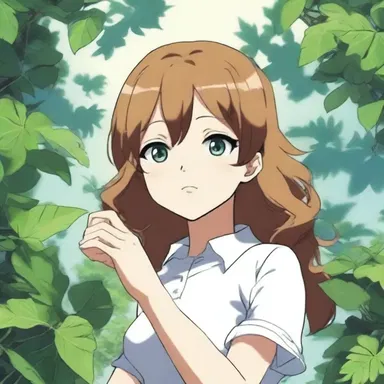 In the anime series, the comate character had the ability to control plants with her mind.