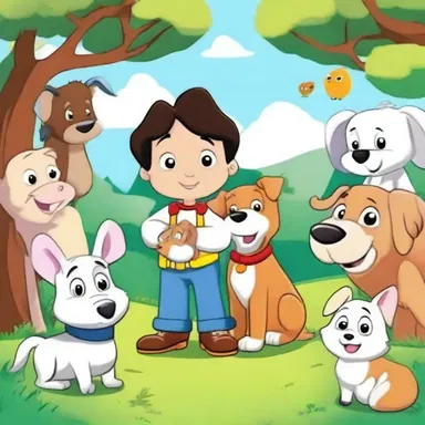 The comate character in the cartoon show could communicate with nature and had a special bond with animals.