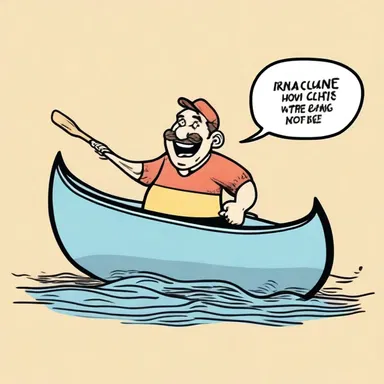 Why did the canoe start a stand-up comedy career? Because it wanted to take its humor to new depths!