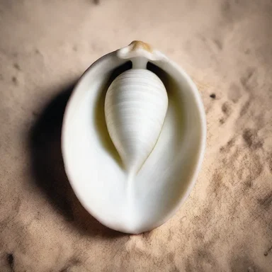 According to ancient mythology, the mollusk was considered a symbol of purity and divine creation.
