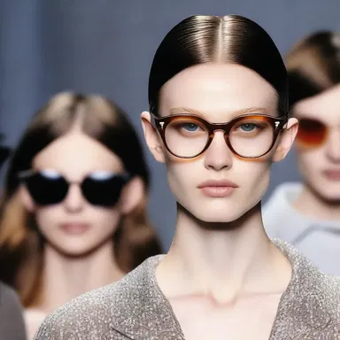 The designer showcased a new collection of spectacles on the runway, revolutionizing eyewear trends.