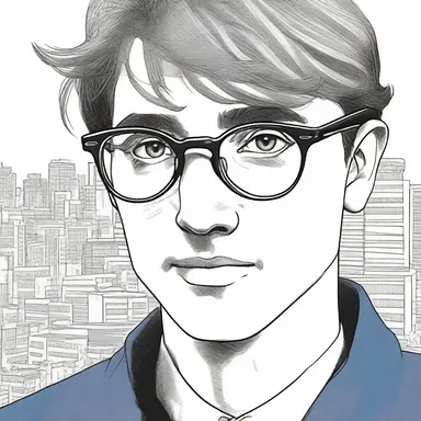 In the novel, the protagonist wore spectacles that revealed a hidden world invisible to others.