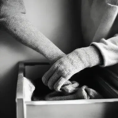 As she reached into the drawer to grab a pair of socks, a cold, lifeless hand reached out and grabbed her wrist.