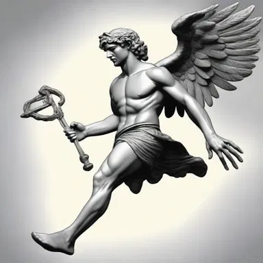 According to Greek mythology, the ancient god Hermes wore winged socks called talaria to help him move swiftly.