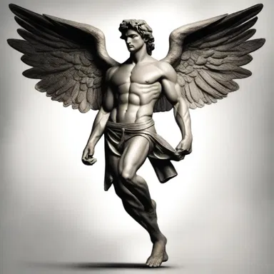 According to Greek mythology, the ancient god Hermes wore winged socks called talaria to help him move swiftly.