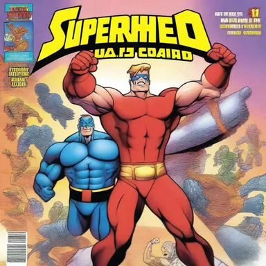 In the latest issue of Superhero Squad, Captain Thunder uses his superhuman strength to sock the villain into next week!