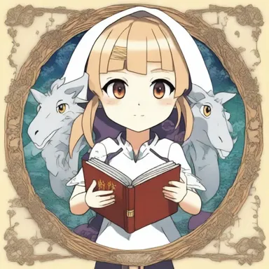 The main character in the anime series had a special pocket book that could summon magical creatures.