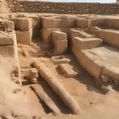 During the archaeological excavation, the team discovered an ancient tool used to pulverize grains in the ruins of an ancient civilization.