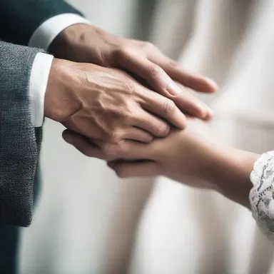 As he gently caressed her hand, the thought of their love being so strong that it could pulverize any obstacle filled her heart with joy.
